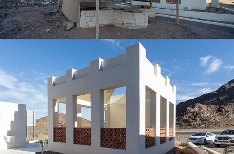 Prayer areas along highways in Madinah renovated