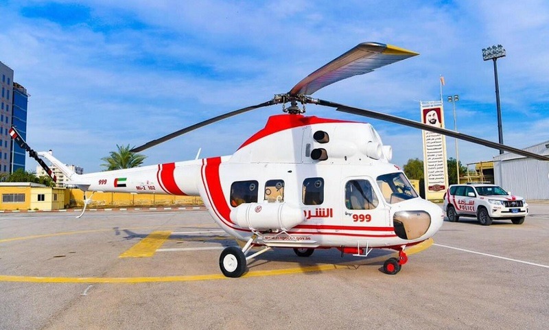 3 people trapped in mountains in Sharjah rescued