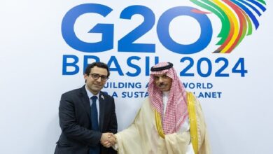 Saudi and French FMs discuss bilateral ties on G20 sidelines
