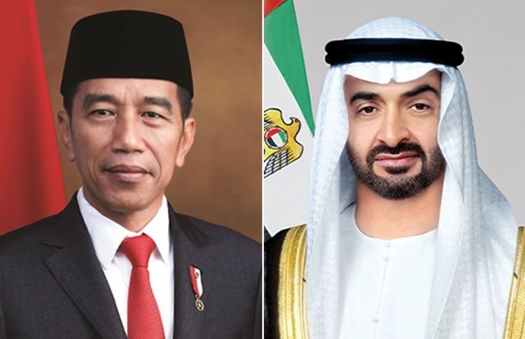 The UAE President spoke on the phone with the President of Indonesia!
