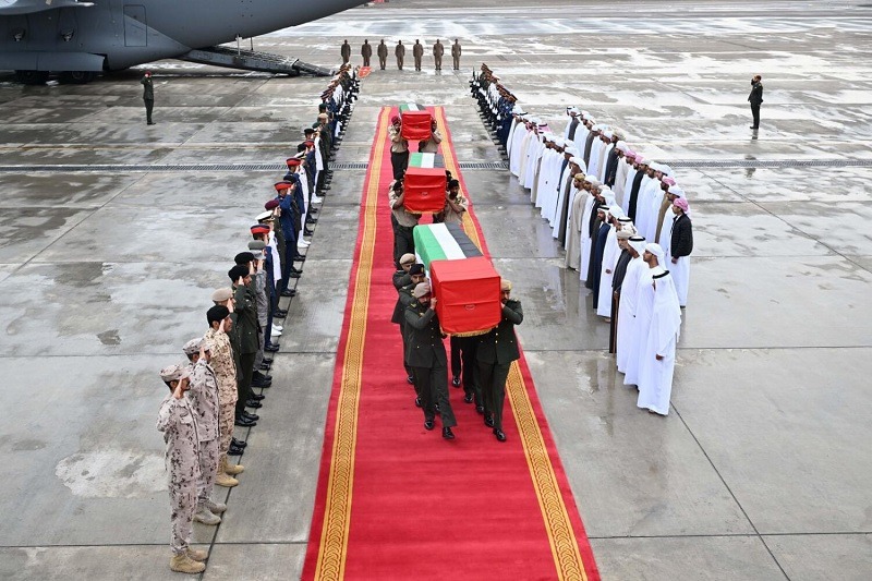 Pakistan mourns martyrdom of 4 UAE soldiers
