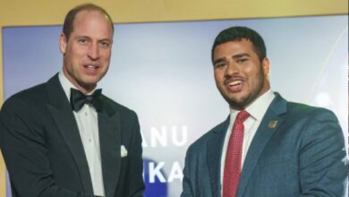 Former ABA Oman School Student Receives Legacy Award From Prince William!!