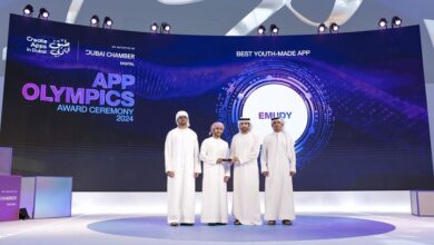 The Crown Prince of Dubai felicitated the winners of the App Olympics