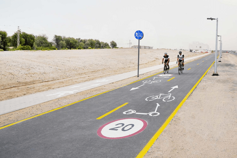 Two new cycling lanes open in Dubai