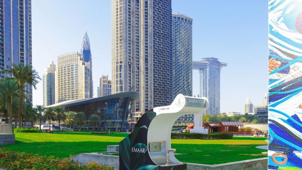 The Dubai Can Initiative reduced plastic water bottle use by 18 million
