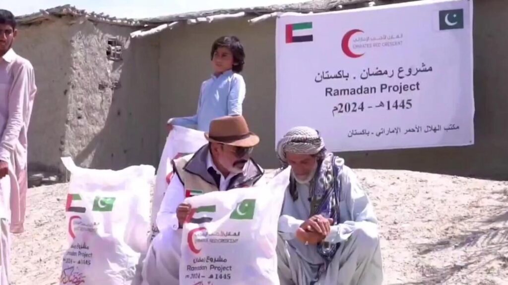 Distribution of 800 Ramadan food packets in Balochistan province