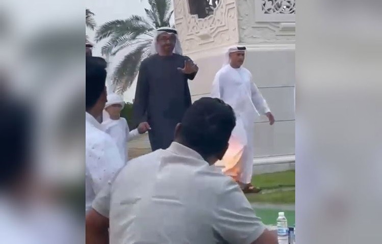 The President of the United Arab Emirates participated in the mass Iftar!