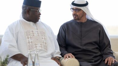 Presidents of United Arab Emirates and Sierra Leone discuss bilateral relations