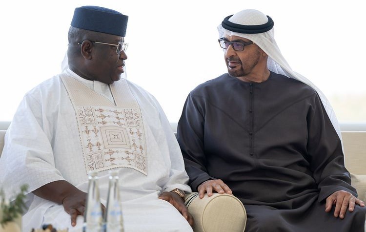 Presidents of United Arab Emirates and Sierra Leone discuss bilateral relations