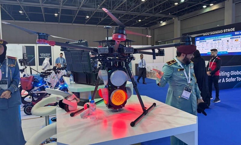 Flyable smart traffic signal drone to launch soon in UAE