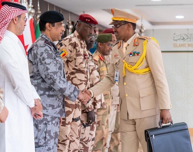 A visiting Somali delegation to the Counter-Terrorism Coalition in Riyadh