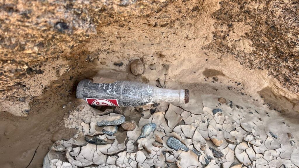 antique soft drink bottle