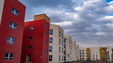 Gazans admire the city of refuge in Abu Dhabi