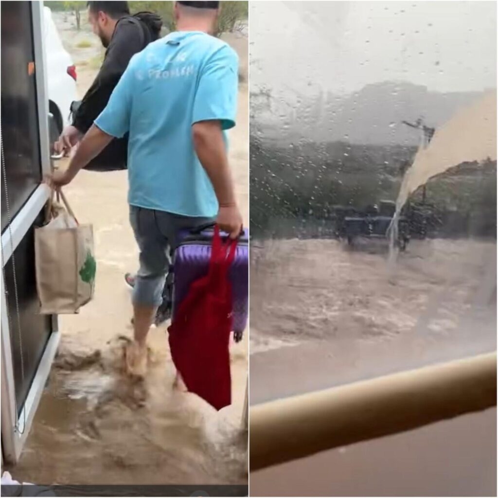 Dubai: Russian couple rescued after being flooded by heavy rains
