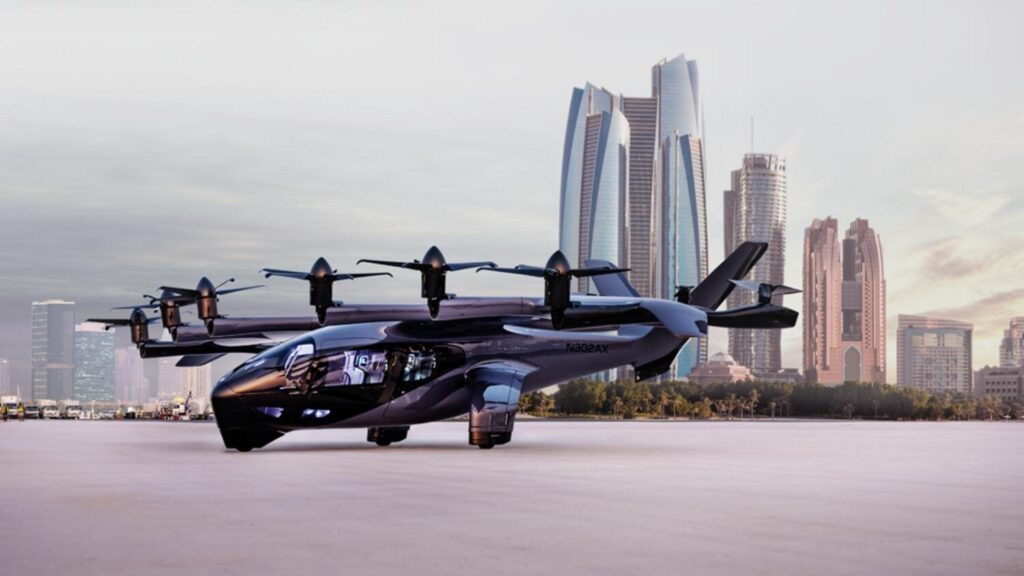 Thousands of jobs created by electric flying cars manufactured in Abu Dhabi