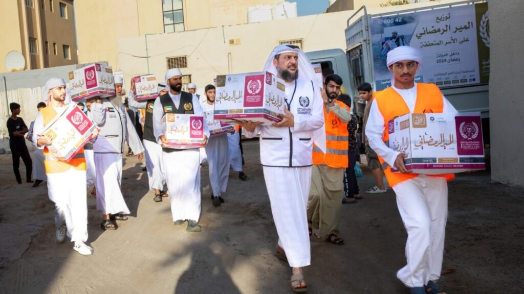 A charity that distributed more than 3 million meals during the holy month of Ramadan