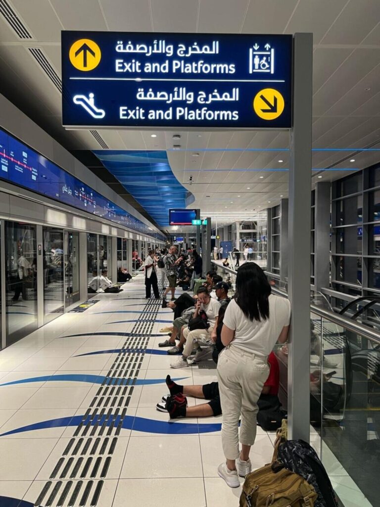Dubai Metro services halted due to incessant rain