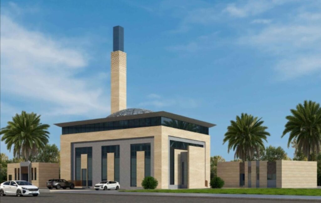 A new mosque in memory of a woman who died shortly after converting to Islam