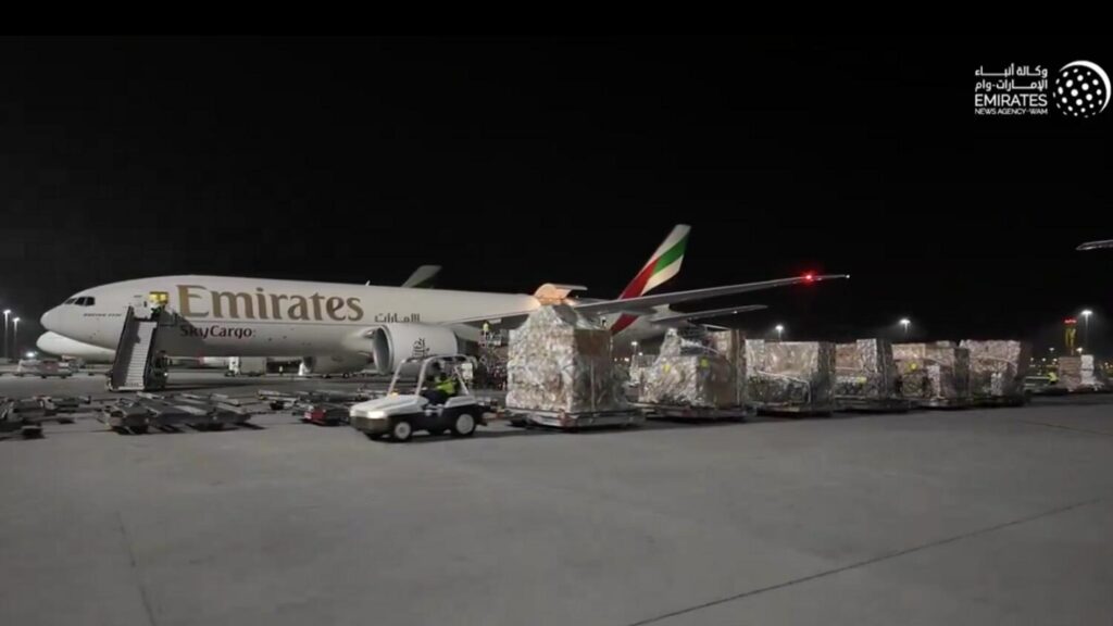 UAE sends 100 tonnes of relief aid to flood victims in Brazil