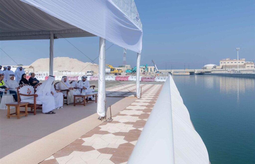 A new canal to connect the lake to the sea in Sharjah