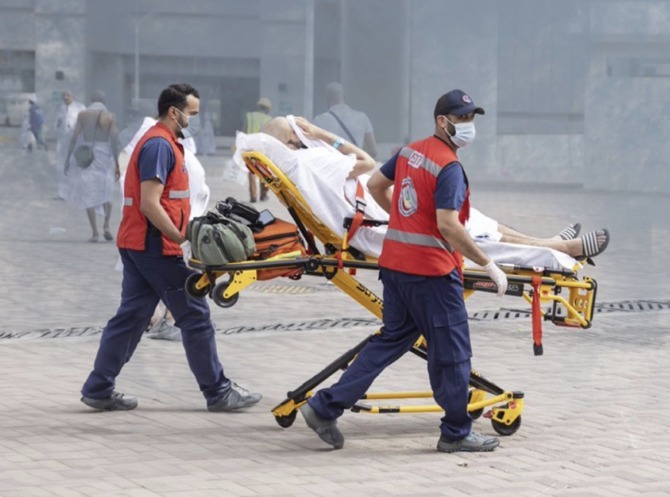 More than 2,500 employees ensure the well-being of Haj pilgrims