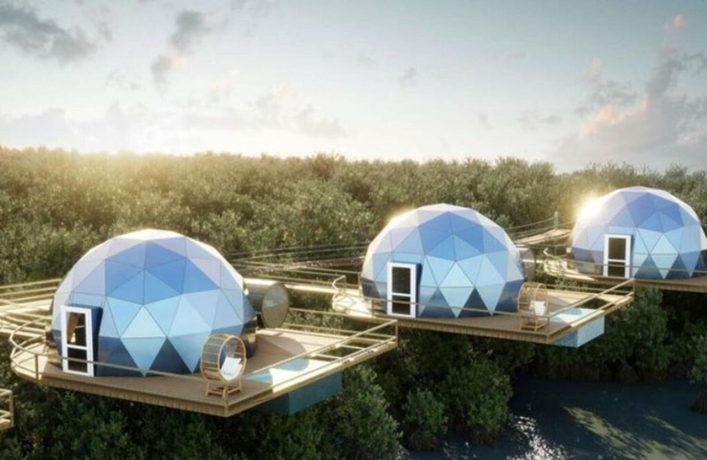 The foundation stone was laid for an eco-friendly luxury hospitality project at Umm Al Quwain