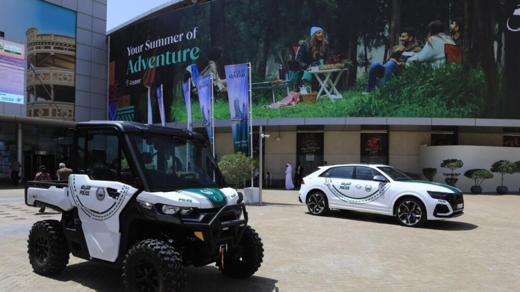 Dubai Police launched a new luxury car and beach bike in addition