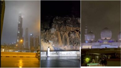 Orange warning is in effect as unstable weather peaks