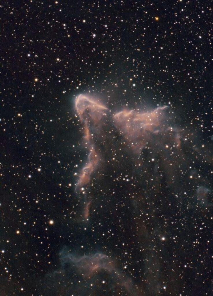 'Ghost' Nebula Captured 550 Light Years Away!