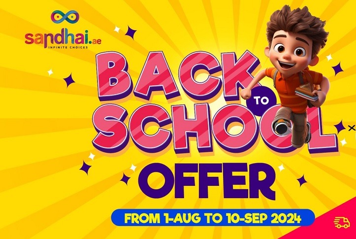 sandhai offering unbelievable offers... Back to School Offers from 1st August!