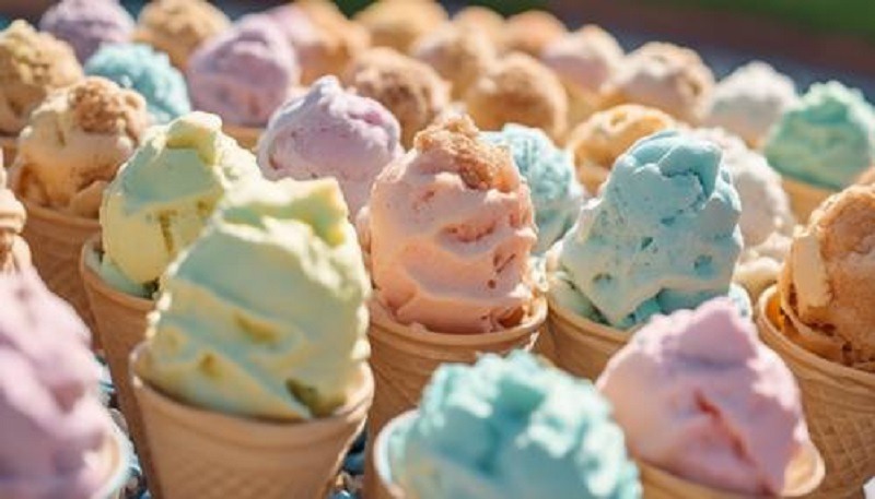 Free ice cream at 2 metro stations today