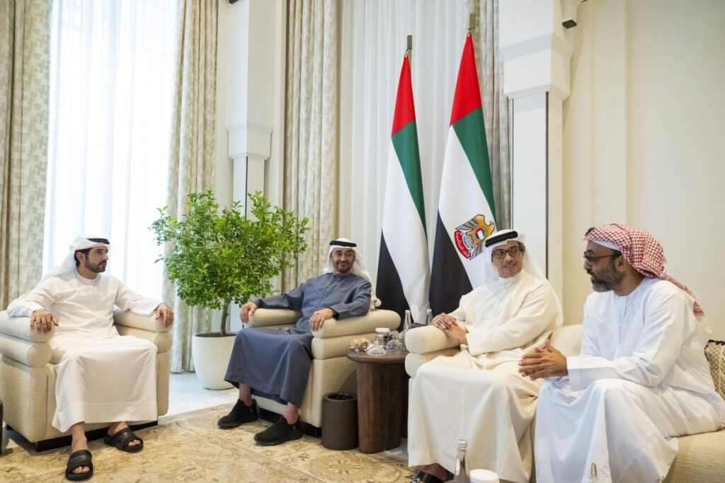 The President of the United Arab Emirates congratulated Sheikh Hamdan