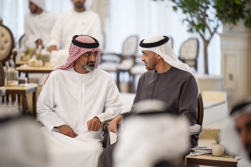 UAE President- Crown Prince of Ajman meeting