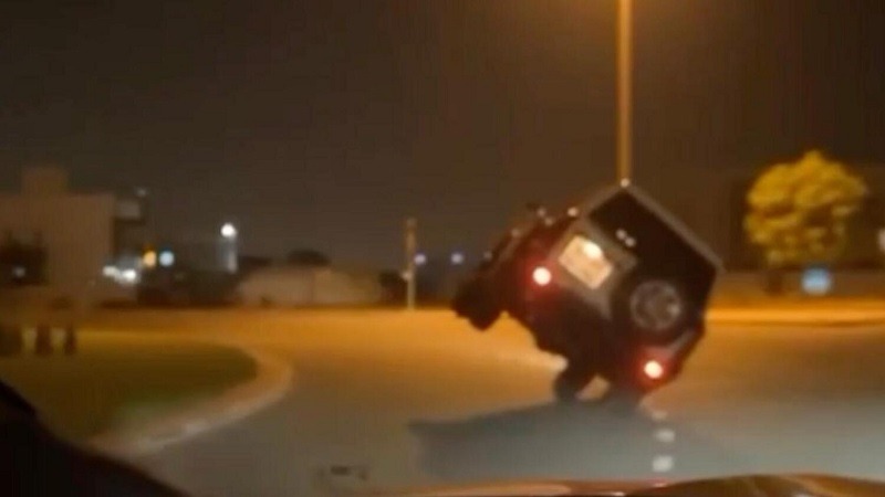Stunt driver arrested and fined 50,000 dirhams