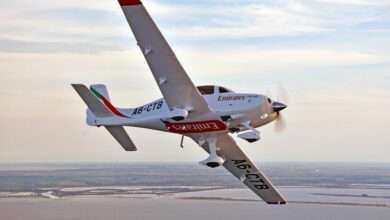 Crash training aircraft
