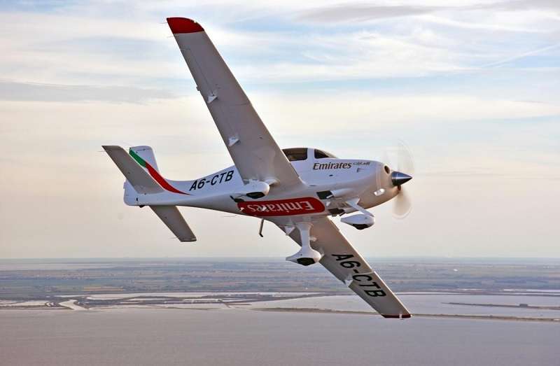 Crash training aircraft