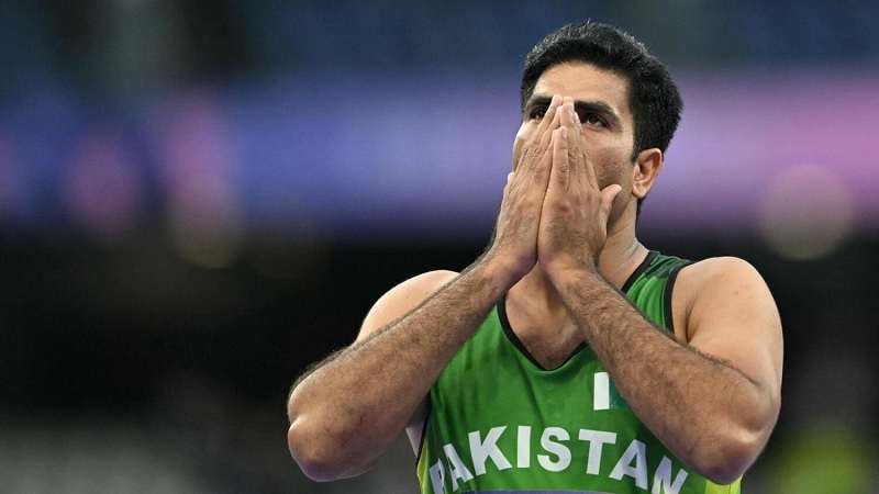 Arshad Nadeem won Pakistan's first Olympic medal in athletics!