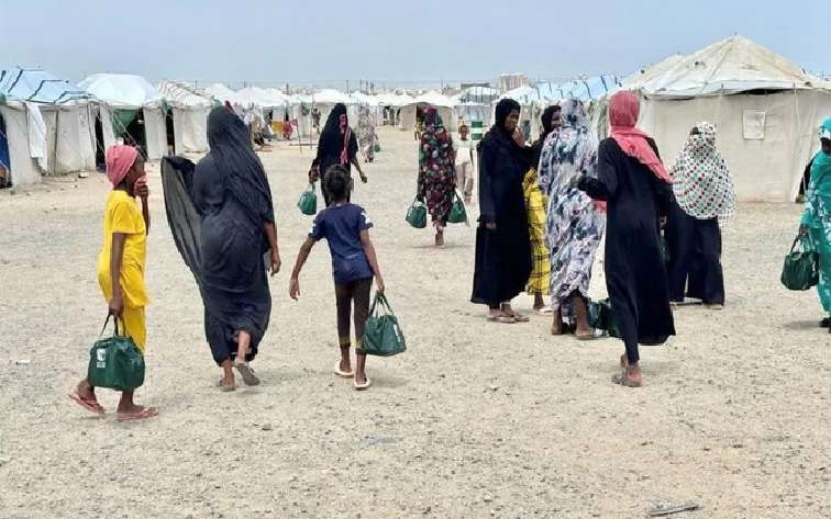 Distribution of 600 shelter kits to 3,450 people in Sudan
