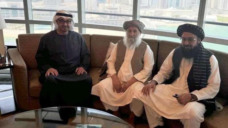 The President of the United Arab Emirates visited the Afghan Prime Minister who is undergoing treatment in the hospital