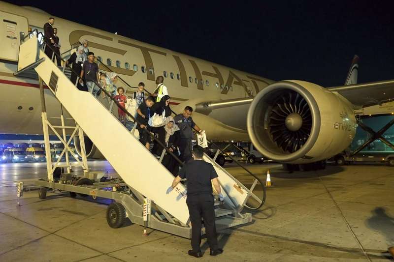 97 people with cancer arrive in UAE from Gaza