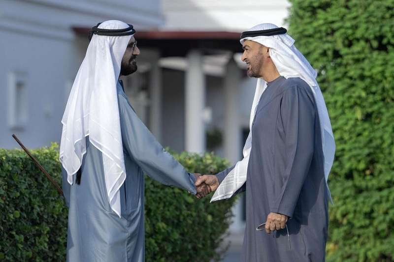 UAE President, Vice President meeting