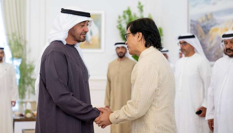 UAE President-Philippines Home Secretary meeting