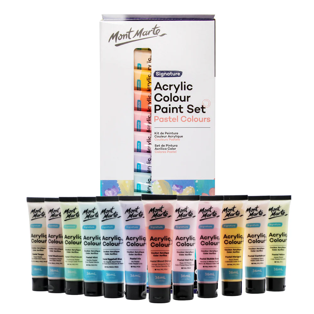 Ideas to use Mont Marte Art Supplies
