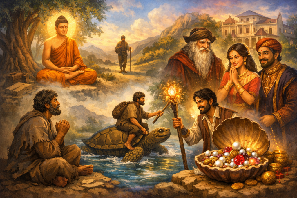 பிறர் நலனுக்காக வேண்டிய பிச்சைக்காரனின் வாழ்க்கை மாற்றம்