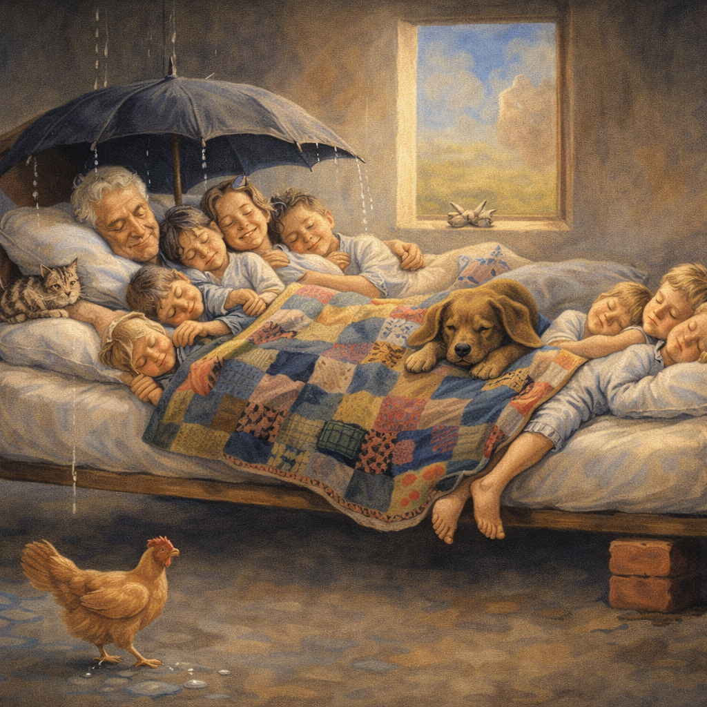 மகிழ்ச்சி என்பது என்ன? – ஒரு ஓவியம் சொல்லும் வாழ்க்கைப் பாடம்