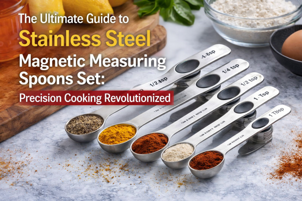 The Ultimate Guide to Stainless Steel Magnetic Measuring Spoons Set: Precision Cooking Revolutionized
