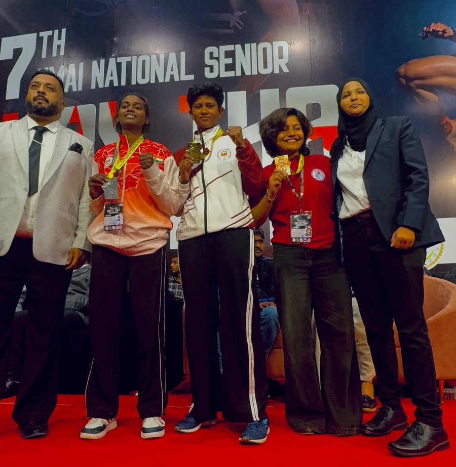 தேசிய முவேதாய் (Muay thai) சாம்பியன்ஷிப்: ஹரிஷ்மா கோவிந்தராஜ் தங்கப்பதக்கம்