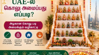 UAE-ல் கொலு அமைப்பது எப்படி? அழகான கொலு படி அமைக்கும் வழிகாட்டி #1 UAE Tamil News Website https://www.tamilgulf.com/wp-content/uploads/2026/08/Golu-Pad1.jpg UAE-ல் கொலு அமைப்பது எப்படி? அழகான கொலு படி அமைக்கும் வழிகாட்டி